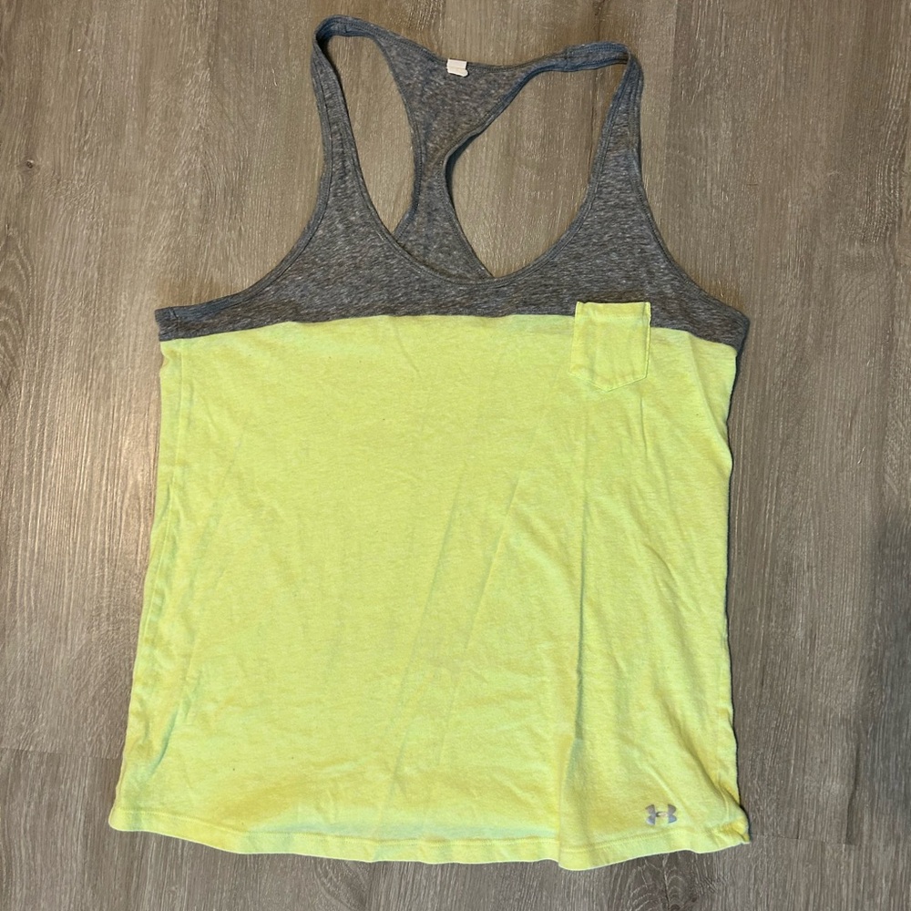 Under Armour Neon Racerback tank  M/L